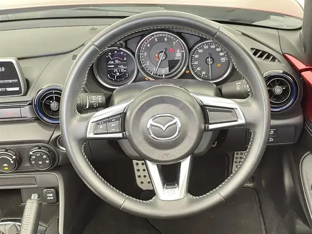 マツダ ロードスター 990S 千葉県 2022(令4)年 2.6万km ソウルレッドクリスタルM 禁煙車/マツダスピードエアロ/車高調/純正Rays製16インチAW/純正Brembo製ブレーキシステム/純正オーディオシステム/衝突軽減システム/・衝突軽減ブレーキ/・車線逸脱抑制機能/・斜線逸脱警報/・横滑り防止機能/・コーナーセンサー/ブラインドスポットモニター/オートライト/ヘッドライトLED/オートマチックハイビームアシスト/純正フロアマット/エンジンプッシュボタン/ETC
