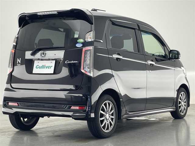 ホンダ Ｎ ＷＧＮ カスタム G ターボパッケージ 愛知県 2014(平26)年 3.8万km プレミアムゴールドパープルパール 純正ナビ　ＴＶ　Ｂｌｕｅｔｏｏｔｈ　バックカメラ　ハーフレザーシート　あんしんパッケージ　衝突軽減ブレーキ　ＨＩＤオートライト　プッシュスタート　純正フロアマット　フォグランプ　オートエアコン　禁煙車
