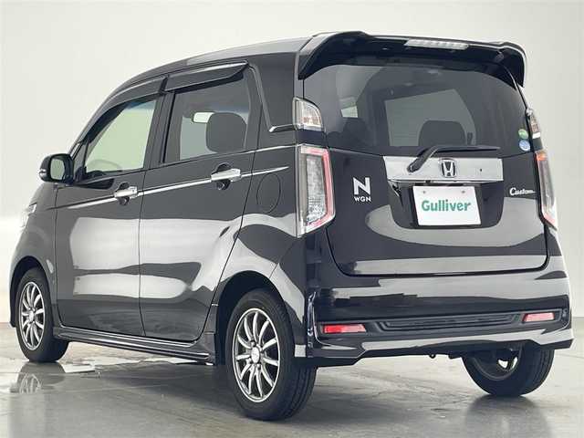 ホンダ Ｎ ＷＧＮ カスタム G ターボパッケージ 愛知県 2014(平26)年 3.8万km プレミアムゴールドパープルパール 純正ナビ　ＴＶ　Ｂｌｕｅｔｏｏｔｈ　バックカメラ　ハーフレザーシート　あんしんパッケージ　衝突軽減ブレーキ　ＨＩＤオートライト　プッシュスタート　純正フロアマット　フォグランプ　オートエアコン　禁煙車