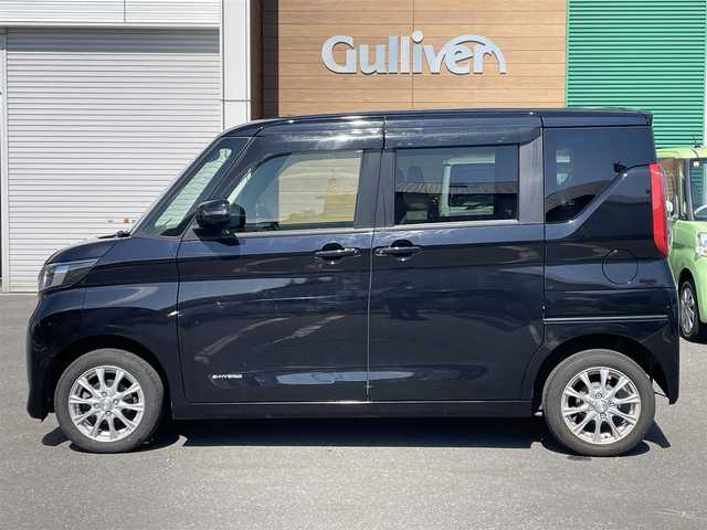 日産 ルークス X 道央・札幌 2020(令2)年 3.8万km シャーベットシルバーM/パープリッシュシルバーM ４WD/社外ディスプレイオーディオ/全周囲カメラ/プッシュスタート/ウィンカーミラー/ドアバイザー/両側パワースライドドア/ETC/リアサンシェード/シートバックテーブル/リアクーラー/純正フロアマット/オートライト/シートヒーター/ドライブレコーダー/アイドリングストップ/盗難防止装置/積込冬タイヤ/　(155/65R14)