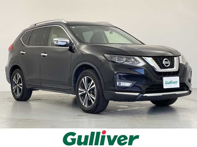 日産 エクストレイル 20X 愛知県 2018(平30)年 6.3万km ダイヤモンドブラック 社外ナビ（AVIC-RZ711）/・フルセグ/・Ｂｌｕｅｔｏｏｔｈ接続/・ＣＤ／ＤＶＤ再生/アラウンドビューモニター/アルパイン製後席モニター/ＥＴＣ/インテリジェントルームミラー/前方ドライブレコーダー/前後コーナーセンサー/エマージェンシーブレーキ/レーンキープアシスト/LEDオートライト/カブロンシート/ドアミラーヒーター/ステアリングヒーター