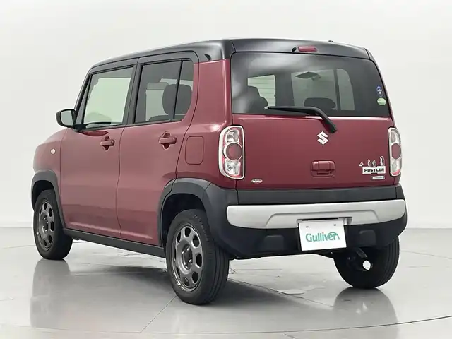 スズキ ハスラー G 熊本県 2016(平28)年 4.2万km フェニックスレッドパール/ブルーイッシュブラックパール 純正ナビKXM-E501W（ＣＤ・ＤＶＤ・フルセグ・ＢＴ）/前席シートヒーター　/レーダーブレーキサポート/衝突軽減ブレーキ　/横滑り防止　/アイドリングストップ　/電動格納ミラー　/純正フロアマット　/プッシュスタート/スマートキー　/スペアキー１本　/取扱説明書