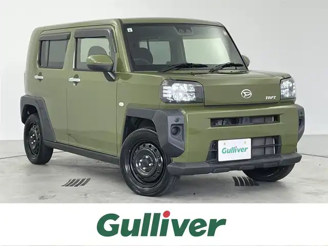 ダイハツ タフト X 愛知県 2021(令3)年 1.8万km フォレストカーキメタリック /禁煙車//純正ナビ【NMZK-W71D】//バックカメラ//フルセグTV・Bluetooth・CD・DVD//スカイフィールトップ(シェード付き)//スマートアシスト//衝突回避支援ブレーキ//衝突警報//ブレーキ制御付誤発進抑制(前方・後方)//車線逸脱抑制//車線逸脱警報//路側逸脱警報//ふらつき警報//先行車発進お知らせ//オートハイビーム//サイドビューランプ//コーナーセンサー//横滑り防止//トラクションコントロール//ヒルスタートアシスト//フルファブリックシート//フロントセパレートシート//プッシュスタート//キーフリーシステム//電子パーキングブレーキ//ブレーキホールド//フロアマット//ISOFIX//イモビライザー//セキュリティアラーム//寒冷地仕様//スペアキー1本//新車保証書・取扱説明書