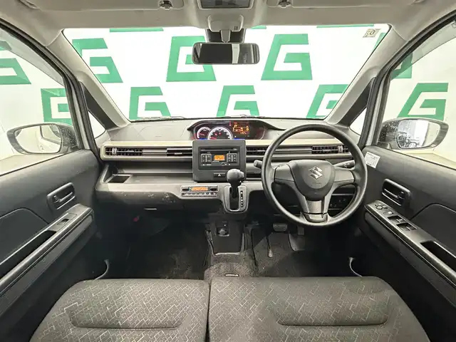 スズキ ワゴンＲ HYBRID FX 鹿児島県 2022(令4)年 1.2万km ピュアホワイトP 禁煙車/スズキセーフティサポート/　・衝突被害軽減ブレーキ/　・誤発進抑制機能/　・車線逸脱抑制機能/　・標識認識機能/　・先行車・信号検知機能/運転席シートヒーター/オーディオ/フロアマット/プッシュスタート/アイドリングストップ/スマートキー