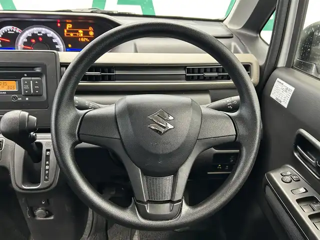 スズキ ワゴンＲ HYBRID FX 鹿児島県 2022(令4)年 1.2万km ピュアホワイトP 禁煙車/スズキセーフティサポート/　・衝突被害軽減ブレーキ/　・誤発進抑制機能/　・車線逸脱抑制機能/　・標識認識機能/　・先行車・信号検知機能/運転席シートヒーター/オーディオ/フロアマット/プッシュスタート/アイドリングストップ/スマートキー