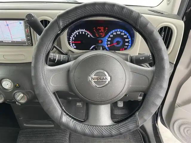 日産 キューブ 15X Mセレクション 富山県 2011(平23)年 2.5万km サファイアブラック 純正HDDナビ/フルセグ/バックカメラ/ETC/スマートキー/プッシュスタート/純正フロアマット
