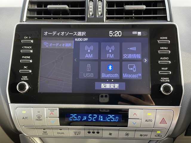 トヨタ ランドクルーザー プラド TX Lパッケージ 佐賀県 2022(令4)年 2.6万km ホワイトパールクリスタルシャイン 純正ナビ/Bluetooth/USB/フルセグTV/全方位カメラ/モデリスタエアロ/前方ドライブレコーダー/トヨタセーフティセンス/・追従機能付きクルーズコントロール/・レーンキープアシスト/・衝突軽減システム/・ロードサインアシスト/・クリアランスソナー/サンルーフ/LEDオートライト/オートエアコン/前席シートヒーター/シートエアコン/パワーシート/ETC/保証書/取扱説明書/点検記録簿