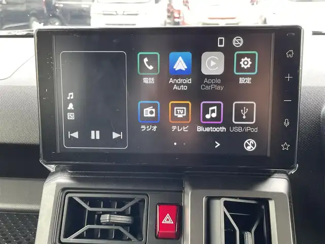 ダイハツ タフト G ダーククロムベンチャー 静岡県 2023(令5)年 1.8万km ブラックマイカメタリック /ワンオーナー//ディスプレイオーディオ/地デジTV//Bluetooth//バック/全周囲カメラ//スマートアシストIII//LEDヘッドライト//フロントシートヒーター//純正15インチAW//ガラスルーフ//スマートキー//スペアキー//ETC//保証書//取説