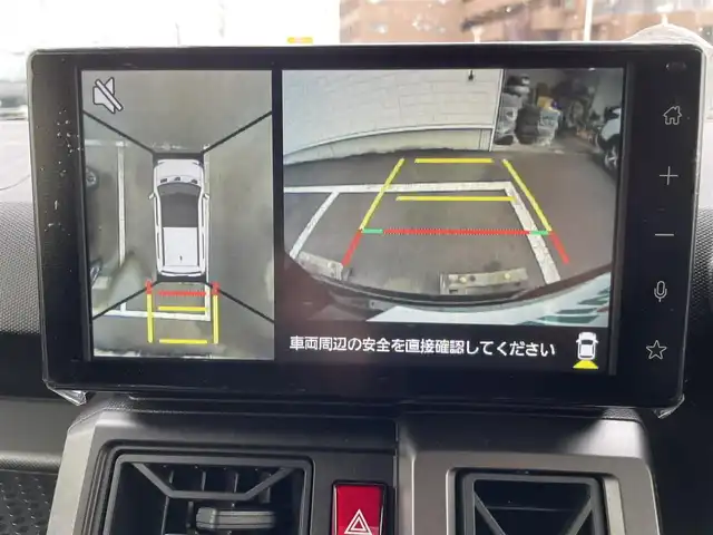 ダイハツ タフト G ダーククロムベンチャー 静岡県 2023(令5)年 1.8万km ブラックマイカメタリック /ワンオーナー//ディスプレイオーディオ/地デジTV//Bluetooth//バック/全周囲カメラ//スマートアシストIII//LEDヘッドライト//フロントシートヒーター//純正15インチAW//ガラスルーフ//スマートキー//スペアキー//ETC//保証書//取説