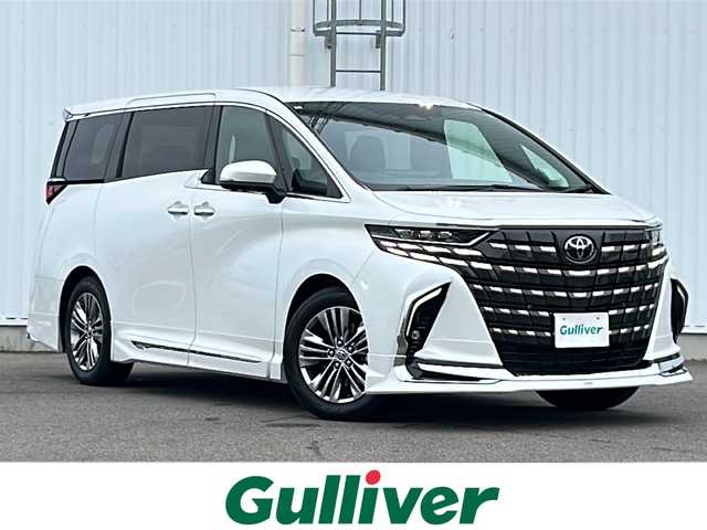 トヨタ アルファード Z 愛媛県 2024(令6)年 1.4万km プラチナホワイトパールマイカ ワンオーナー/純正ディスプレイナビ/Bluetooth/フルせぐ/USB/AppleCarPlay/AndroidAuto/バックカメラ/全方位カメラ/クルーズコントロール追従有/パノラマルーフ/パワーバックドア/両側パワースライドドア/モデリスタフルエアロ/純正フロアマット/純正18インチAW/コーナーセンサー/オートLEDライト/ETC2/0/スペアキー/レザーシート/ベンチレーション/保証書/取扱説明書