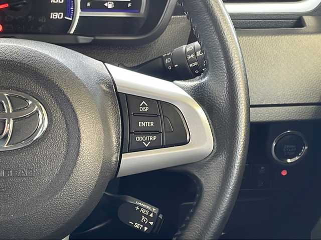 トヨタ ルーミー カスタムG S 愛媛県 2017(平29)年 5.3万km ブラックマイカメタリック 純正ナビ/・フルセグ/Bluetooth/DVD/バックカメラ/ETC/両側パワースライドドア/モデリスタエアロ/衝突被害軽減システム/クルーズコントロール/純正アルミホイール/コーナーセンサー/オートライト/アイドリングストップ/スマートキー/プッシュスタート