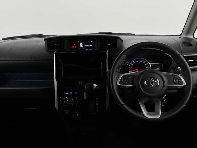 トヨタ ルーミー カスタムG 新潟県 2021(令3)年 2.5万km クールバイオレットクリスタルシャイン ４WD/スマートアシスト/両側パワースライドドア/レーダークルーズコントロール/HIDオートライト/純正14インチアルミホイール付/アイドリングストップ/電動格納ミラー/電動パーキングブレーキ/オートブレーキホールド/スペアキー/スマートキー