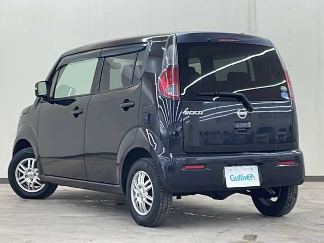 日産 モコ X FOUR 道央・札幌 2012(平24)年 4.6万km ブルーイッシュブラック /4WD//純正ディスプレイオーディオ//寒冷地仕様//シートヒーター//オートエアコン//電動格納ミラー//プッシュスタート