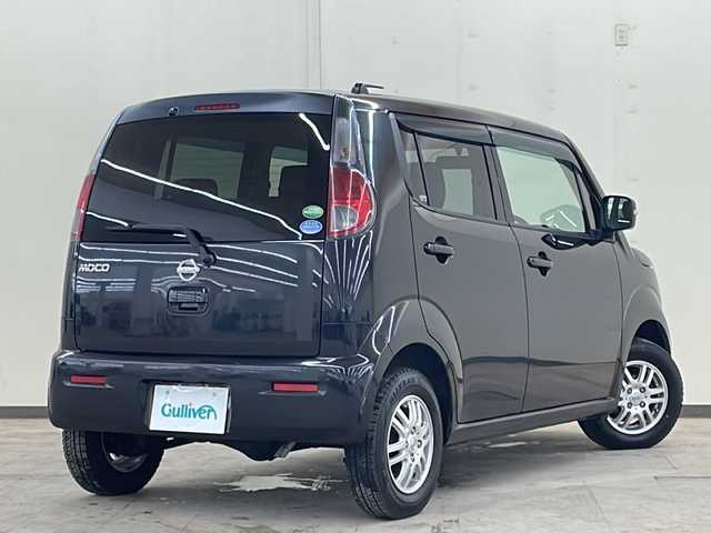 日産 モコ X FOUR 道央・札幌 2012(平24)年 4.6万km ブルーイッシュブラック /4WD//純正ディスプレイオーディオ//寒冷地仕様//シートヒーター//オートエアコン//電動格納ミラー//プッシュスタート