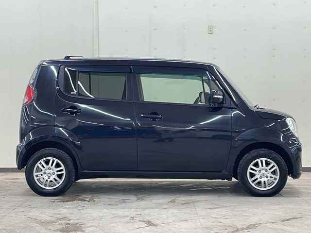 日産 モコ X FOUR 道央・札幌 2012(平24)年 4.6万km ブルーイッシュブラック /4WD//純正ディスプレイオーディオ//寒冷地仕様//シートヒーター//オートエアコン//電動格納ミラー//プッシュスタート