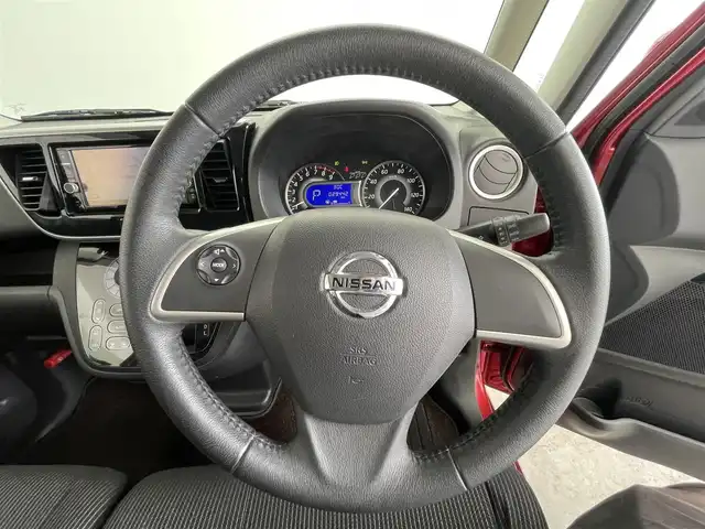 日産 デイズ ルークス ハイウェイスター Xターボ 大分県 2019(平31)年 3万km スパークリングレッドM 純正７型ナビ　MM318D-W/(CD/DVD/Ｂｌｕｅｔｏｏｔｈ/SD/USB/フルセグTV)/全周囲カメラ/純正ドライブレコーダー　DJ4D/エマージェンシーブレーキ/踏み間違い衝突防止アシスト/アイドリングストップ/片側パワースライド/オートマチックハイビーム/ＥＴＣ/インテリジェントキー2本/純正フロアマット/電動格納ウィンカーミラー/フォグランプ/シートリフター/後席サーキュレーター