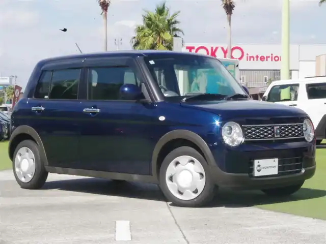 スズキ ラパン モード 千葉県 2019(令1)年 3.4万km ノクターンブルーパール デュアルセンサーブレーキサポート/社外メモリーナビ/ワンセグTV/【DVD/CD再生機能　Bluetooth接続】/全方位モニター/前席シートヒーター/革巻きステアリング/ETC/HIDヘッドライト/リアコーナーセンサー/携帯リモコン