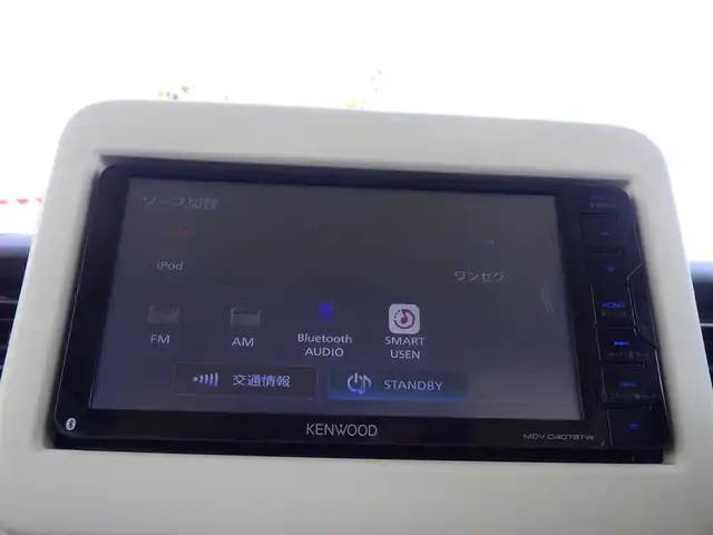 スズキ ラパン モード 千葉県 2019(令1)年 3.4万km ノクターンブルーパール デュアルセンサーブレーキサポート/社外メモリーナビ/ワンセグTV/【DVD/CD再生機能　Bluetooth接続】/全方位モニター/前席シートヒーター/革巻きステアリング/ETC/HIDヘッドライト/リアコーナーセンサー/携帯リモコン