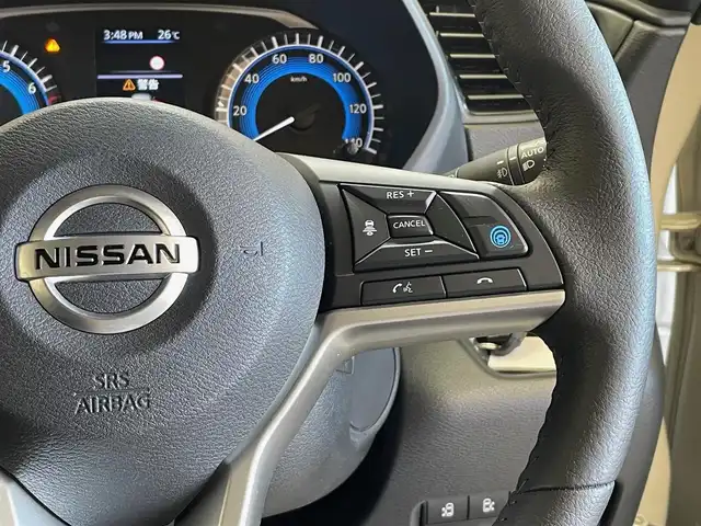 日産 ルークス HWS Gターボ プロパイロットED 岩手県 2023(令5)年 1.3万km フローズンバニラパール ４WD/ターボ/アラウンドビューモニター/ハンズフリーパワースライドドア/プロパイロット/全方位運転支援システム/エマージェンシーブレーキ/車線逸脱警報/車線逸脱抑制機能/踏み間違い衝突防止アシスト/標識認識機能/先行車発進お知らせ機能/前後ソナー/横滑り防止装置/アイドリングストップ/アダプティブLEDヘッドライト/スリムサーキュレーター/ロールサンシェード/前席シートヒーター/社外ナビ/純正15インチアルミホイール
