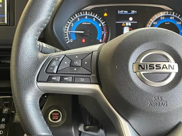 日産 ルークス HWS Gターボ プロパイロットED 岩手県 2023(令5)年 1.3万km フローズンバニラパール ４WD/ターボ/アラウンドビューモニター/ハンズフリーパワースライドドア/プロパイロット/全方位運転支援システム/エマージェンシーブレーキ/車線逸脱警報/車線逸脱抑制機能/踏み間違い衝突防止アシスト/標識認識機能/先行車発進お知らせ機能/前後ソナー/横滑り防止装置/アイドリングストップ/アダプティブLEDヘッドライト/スリムサーキュレーター/ロールサンシェード/前席シートヒーター/社外ナビ/純正15インチアルミホイール