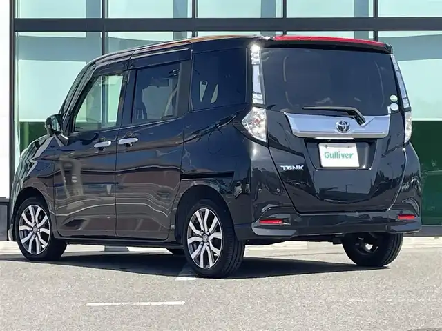 トヨタ タンク カスタムG－T 和歌山県 2019(令1)年 8.1万km ブラックマイカメタリック 純正ナビ/フルセグTV/バックカメラ/両側パワースライドドア/プリクラッシュセーフティー/クルーズコントロール/クリアランスソナー/純正１５インチアルミホイール/純正フロアマット/LEDヘッドライト/オートライト/オートマチックハイビーム