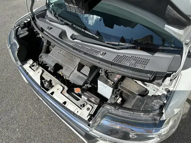 ダイハツ タント カスタム RS トップED SA Ⅲ 山形県 2017(平29)年 9万km パールホワイトⅢ 禁煙車/ターボエンジン/社外SDナビ/・フルセグTV/AM/FM/DVD/Bluetooth/アイドリングストップ/衝突被害軽減ブレーキ/車線逸脱警報/横滑り防止装置/盗難防止装置/LEDヘッドライト/オートライト/オートハイビーム/フロントフォグランプ/両側パワースライドドア/ハーフレザーシート/シートヒーター（D席）/バックカメラ/純正フロアマット/純正ドアバイザー/ETC