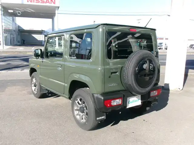 スズキ ジムニー XC 群馬県 2024(令6)年 2.1万km ジャングルグリーン ワンオーナー/スズキセーフティサポート/マッドフラップセット/ビルトインETC/LEDヘッドライト/純正フロアマット/前席シートヒーター/スマートキー×2/保証書＆取説
