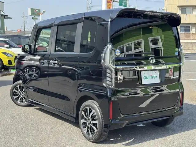 ホンダ Ｎ ＢＯＸ カスタム G L ホンダセンシング 千葉県 2020(令2)年 3.6万km クリスタルブラックパール ワンオーナー/プッシュスタート/Honda SENSING/レーンキープアシスト/クルーズコントロール/純正メモリーナビ/BT/AM/FM/CD/バックカメラ/LEDヘッドライト/ETC/シートヒーターD+N席/両側パワースライドドア/純正フロアマット/革巻きステアリング/純正14インチAW/保証書・取説
