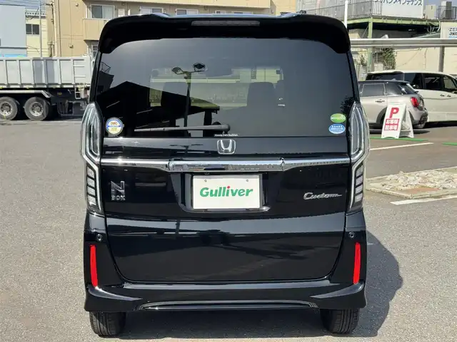 ホンダ Ｎ ＢＯＸ カスタム G L ホンダセンシング 千葉県 2020(令2)年 3.6万km クリスタルブラックパール ワンオーナー/プッシュスタート/Honda SENSING/レーンキープアシスト/クルーズコントロール/純正メモリーナビ/BT/AM/FM/CD/バックカメラ/LEDヘッドライト/ETC/シートヒーターD+N席/両側パワースライドドア/純正フロアマット/革巻きステアリング/純正14インチAW/保証書・取説