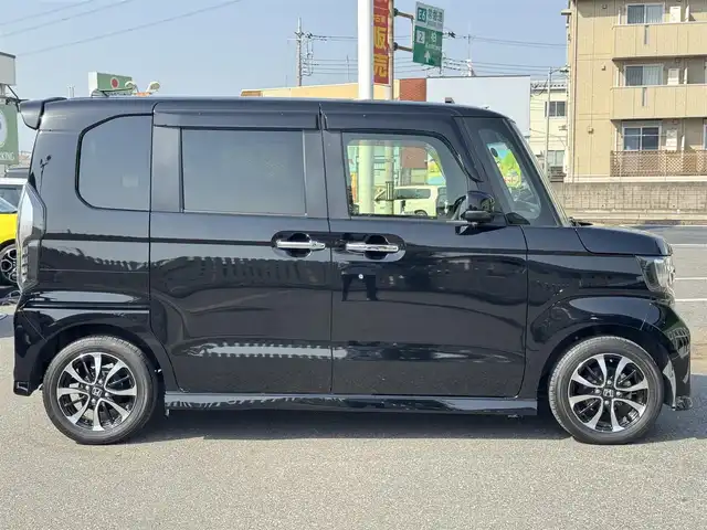 ホンダ Ｎ ＢＯＸ カスタム G L ホンダセンシング 千葉県 2020(令2)年 3.6万km クリスタルブラックパール ワンオーナー/プッシュスタート/Honda SENSING/レーンキープアシスト/クルーズコントロール/純正メモリーナビ/BT/AM/FM/CD/バックカメラ/LEDヘッドライト/ETC/シートヒーターD+N席/両側パワースライドドア/純正フロアマット/革巻きステアリング/純正14インチAW/保証書・取説