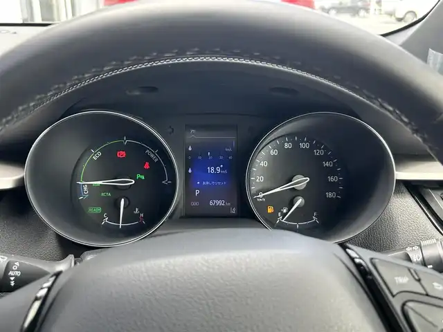 トヨタ Ｃ－ＨＲ G モード ネロ 静岡県 2019(令1)年 6.8万km ホワイトパールクリスタルシャイン 特別仕様車/モデリスタフルエアロ/トヨタセーフティセンス/ＡＬＰＩＮＥ９型メモリナビ/フルセグＴＶ/ＤＶＤ再生/ＢＴオーディオ/バックカメラ/ETC/追従機能付クルコン/LDA（レーンディパーチャーアラート）/PKSB（パーキングサポートブレーキ）/ハーフレザーシート/シートヒーター/オートライト/オートハイビーム/LEDヘッドライト/純正18AW