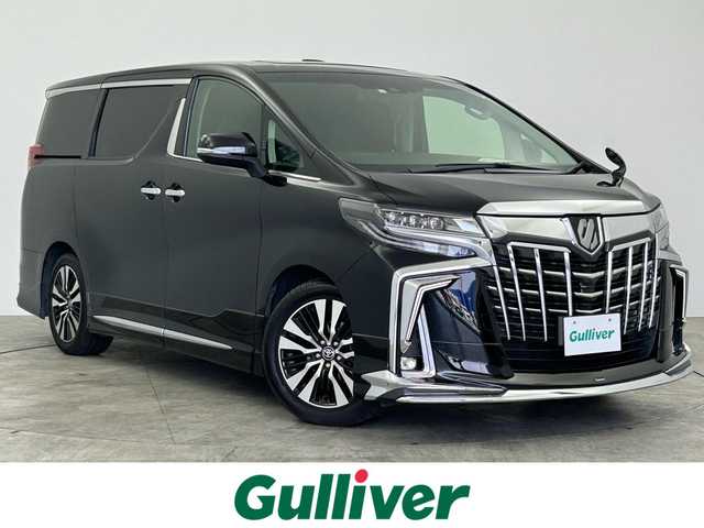 トヨタ アルファード S Cパッケージ 群馬県 2020(令2)年 7.5万km ブラック モデリスタ　ツインムーンルーフ　純正9インチナビ　バックカメラ　レーダークルーズコントロール　両側パワースライドドア　パワーバックドア　エアシート　シートヒーター　ＢＳＭ　デジタルインナーミラー　禁煙