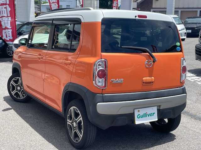 マツダ フレア クロスオーバー XT 愛知県 2014(平26)年 12.8万km パッションオレンジ ホワイト2トーン ワンオーナー/ディスプレイオーディオ/Bluetooth接続/ETCビルトイン/USB入力端子/バックカメラ/シートヒーター/衝突被害軽減システム/横滑り防止装置/ABS/アイドリングストップ/盗難防止装置/オートライト/純正アルミホイール/ベンチシート/フロアマット/電動格納式ミラー/スマートキー/スペアキー/保証書/プッシュスタート