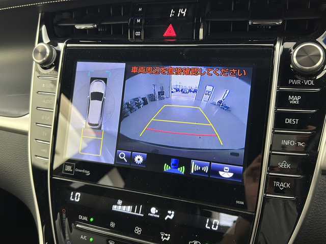 トヨタ ハリアー プログレス 宮城県 2018(平30)年 5.9万km ブラック JBLサウンド/Toyota Safety Sense /・プリクラッシュセーフティ/・レーンディパーチャーアラート/・オートマチックハイビーム/・レーダークルーズコントロール/全周囲カメラ/電動リアゲート/メーカーOP9インチナビ/・BT.USB.AUX.CD.DVD.SD/フルセグTV/ハーフレザーシート/D席パワーシート/ステアリングスイッチ/ビルトインETC/ドライブレコーダー（F）/プッシュスタート/スマートキー×2/カードキー/電動パーキングブレーキ/LEDヘッドライト/LEDヘッドライト/純正フロアマット/純正18インチAW/純正ドアバイザー