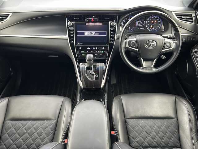 トヨタ ハリアー プログレス 宮城県 2018(平30)年 5.9万km ブラック JBLサウンド/Toyota Safety Sense /・プリクラッシュセーフティ/・レーンディパーチャーアラート/・オートマチックハイビーム/・レーダークルーズコントロール/全周囲カメラ/電動リアゲート/メーカーOP9インチナビ/・BT.USB.AUX.CD.DVD.SD/フルセグTV/ハーフレザーシート/D席パワーシート/ステアリングスイッチ/ビルトインETC/ドライブレコーダー（F）/プッシュスタート/スマートキー×2/カードキー/電動パーキングブレーキ/LEDヘッドライト/LEDヘッドライト/純正フロアマット/純正18インチAW/純正ドアバイザー