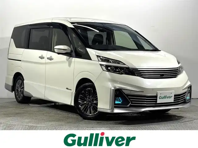日産 セレナ ライダー 大阪府 2016(平28)年 4.7万km ブリリアントホワイトパール ProPILOT 純正9incナビTV 360カメラ 後席モニター デジタルインナーミラー 両側パワースライドドア シートヒーター 衝突軽減 レーダーC パークアシスト クリアランスソナー ドラレコ