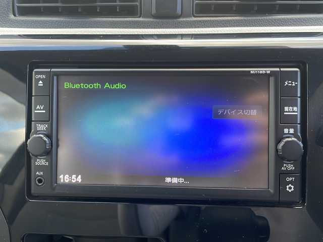 日産 デイズ S 岩手県 2018(平30)年 6.4万km ブラック 4WD/純正ナビ CD/SD/ラジオ/Bluetooth/フルセグテレビ /エマージェンシーブレーキ/横滑り防止機能/D席シートヒーター/社外14inアルミホイール/アイドリングストップ/ステアリングスイッチ/電動格納ミラー/ドアバイザー