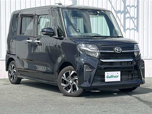 ダイハツ タント カスタム X 三重県 2020(令2)年 2.9万km パールブラック 純正ナビ /バックカメラ /両側パワースライドドア /前方ドライブレコーダー /スペアキー /コーナーセンサー /レーンキープアシスト /衝突軽減ブレーキ/LEDヘッドライト /オートハイビーム /オートライト /純正フロアマット /USB給電/リヤサンシェード/電動格納ミラー/禁煙車