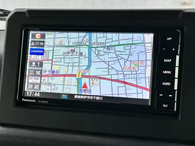 スズキ ジムニー XC 愛媛県 2020(令2)年 4.5万km ジャングルグリーン Stradaナビ　/バックカメラ　/クルーズコントロール　/車線逸脱防止装置　/衝突被害軽減システム　/ダウンヒルアシストコントロール　/D/N席シートヒーター/ヒートミラー/電格ミラー/ヘッドライトウォッシャー　/ドアバイザー　/LEDヘッドライト/シガーソケット/ISOFIX/4WD切替/現状サマー(純正AW)(175/80/R16)/YOKOHAMA GEOLANDAR CV G058