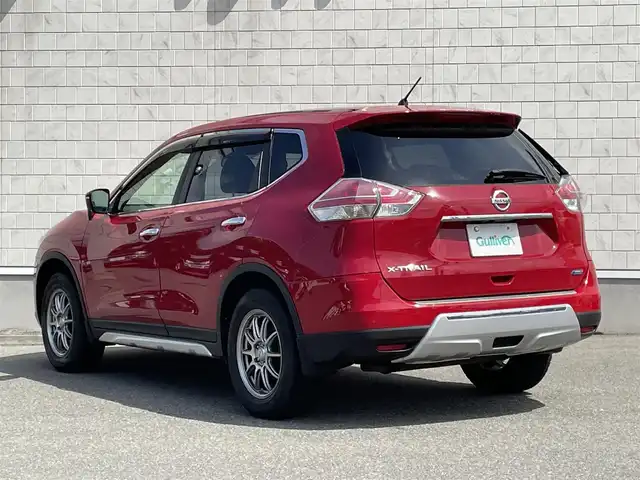 日産 エクストレイル 20X 山形県 2014(平26)年 13.3万km バーニングレッド 4WD/純正SDナビ/・フルセグTV/AM/FM/CD/DVD/Bluetooth/アイドリングストップ/横滑り防止装置/盗難防止装置/HIDヘッドライト/オートライト/フロントフォグランプ/合皮シート/シートヒーター（D/N席）/バックカメラ/純正フロアマット/純正ドアバイザー/ETC/夏タイヤ積み込み/保証書/取扱説明書