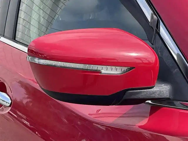 日産 エクストレイル 20X 山形県 2014(平26)年 13.3万km バーニングレッド 4WD/純正SDナビ/・フルセグTV/AM/FM/CD/DVD/Bluetooth/アイドリングストップ/横滑り防止装置/盗難防止装置/HIDヘッドライト/オートライト/フロントフォグランプ/合皮シート/シートヒーター（D/N席）/バックカメラ/純正フロアマット/純正ドアバイザー/ETC/夏タイヤ積み込み/保証書/取扱説明書