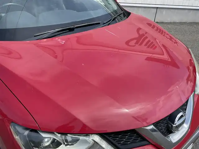 日産 エクストレイル 20X 山形県 2014(平26)年 13.3万km バーニングレッド 4WD/純正SDナビ/・フルセグTV/AM/FM/CD/DVD/Bluetooth/アイドリングストップ/横滑り防止装置/盗難防止装置/HIDヘッドライト/オートライト/フロントフォグランプ/合皮シート/シートヒーター（D/N席）/バックカメラ/純正フロアマット/純正ドアバイザー/ETC/夏タイヤ積み込み/保証書/取扱説明書