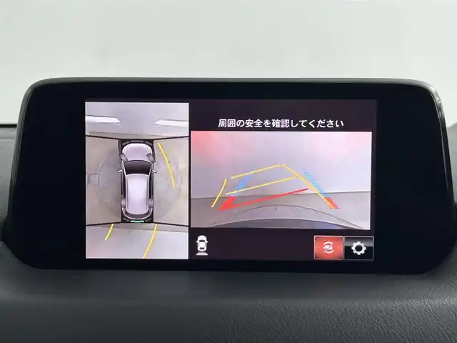 マツダ ＣＸ－５ 道央・札幌 2019(平31)年 5.8万km ジェットブラックマイカ ・4WD/・メーカーナビ/・フルセグTV/BT/CD/DVD/・全方位カメラ/・ETC/・パワーバックドア/・シートヒーター/・レザーシート/・パワーシート/・シートメモリ/・MTモード付AT/・衝突被害軽減ブレーキ/・レーンキープアシスト/・レーダークルーズコントロール/・LEDヘッドライト/・オートライト/・電格ミラー/・オートエアコン