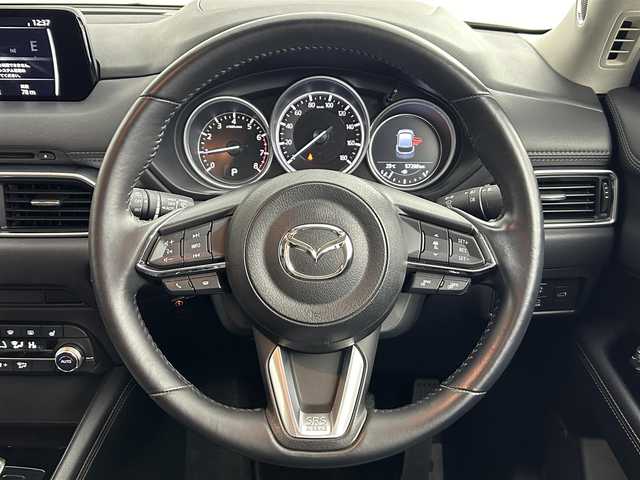 マツダ ＣＸ－５ 道央・札幌 2019(平31)年 5.8万km ジェットブラックマイカ ・4WD/・メーカーナビ/・フルセグTV/BT/CD/DVD/・全方位カメラ/・ETC/・パワーバックドア/・シートヒーター/・レザーシート/・パワーシート/・シートメモリ/・MTモード付AT/・衝突被害軽減ブレーキ/・レーンキープアシスト/・レーダークルーズコントロール/・LEDヘッドライト/・オートライト/・電格ミラー/・オートエアコン