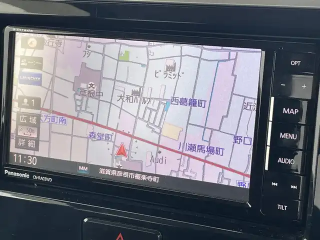 日産 デイズ ルークス ハイウェイスターX Gパッケージ 滋賀県 2017(平29)年 4.1万km スパークリングレッド/ブラック 社外ナビ/(フルセグ/Bluetooth/CD/DVD)/衝突軽減ブレーキ/アラウンドビューモニター/両側電動スライドドア/LEDオートライト/Autoハイビーム/フォグ/D席シートヒーター/アイドリングストップ/前方ドライブレコーダー/スペアキー/ドアバイザー/ETC/USB/スタッドレスタイヤ付き