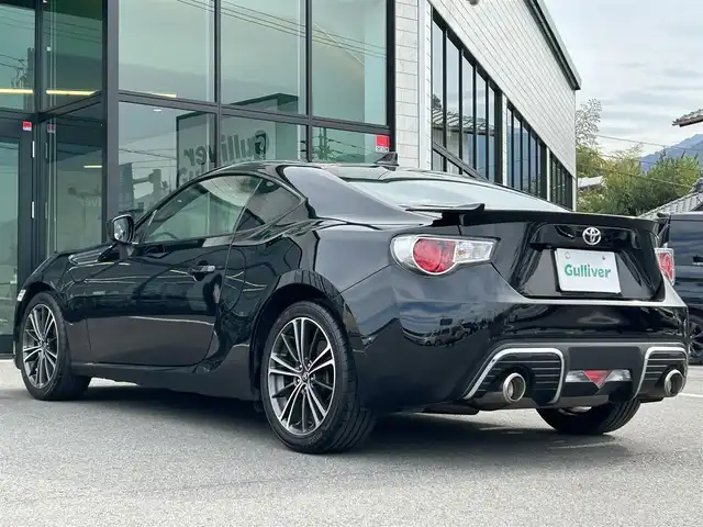 トヨタ ８６ GT リミテッド 愛媛県 2016(平28)年 4.2万km クリスタルブラックシリカ 純正7型ナビ(フルセグTV/BT)/バックカメラ/クルーズコントロール/ドライブレコーダー/ハーフレザー/シートヒーター/パドルシフト/リアウイング/電格ミラー/オートライト/ETC/SuperCatレーダー探知機(A330)/純正ラゲージソフトトレイ/シガーソケット/現状サマー(純正AW)(215/45/R17)/BRIDGESTONE POTENZA S007A/禁煙車