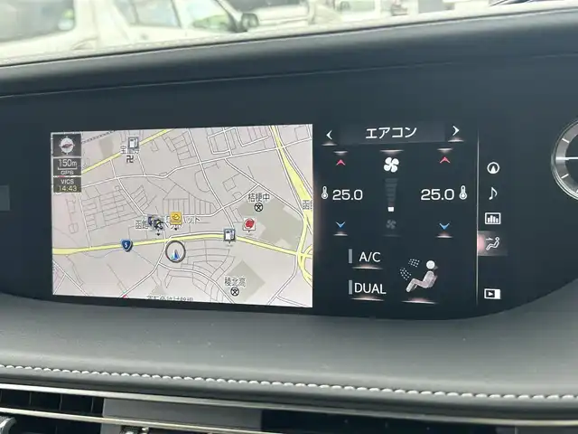 レクサス ＬＳ 500 Fスポーツ 道南・函館 2018(平30)年 5.5万km ソニックシルバー /純正ナビ//フルセグTV//パノラミックビューモニター//ドライブレコーダー//ETC//デジタルインナーミラー//社外エアロ//パワーバックドア//白革シート//前席パワーシート//前席エアシート//前席シートヒーター//ステアリングヒーター//プリクラッシュセーフティ//ブラインドスポットモニター//レーダークルーズコントロール//レーンキープアシスト//オートマチックハイビーム//LEDヘッドライト//オートライト