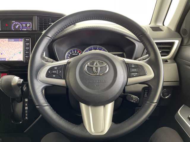 トヨタ ルーミー カスタムG 愛知県 2019(令1)年 1.6万km パールホワイトⅢ 純正ナビ/・フルセグ/・Bluetooth/・CD/・DVD/バックカメラ/両側パワースライドドア/クルーズコントロール/前後ドライブレコーダー/ＥＴＣ/衝突軽減ブレーキ/コーナーセンサー/横滑り防止装置/車線逸脱警告/先行車発進ブザー/ステアリングスイッチ/LEDヘッドライト/オートライト/オートハイビーム/フォグランプ/アイドリングストップ/スマートキー/スペアキー