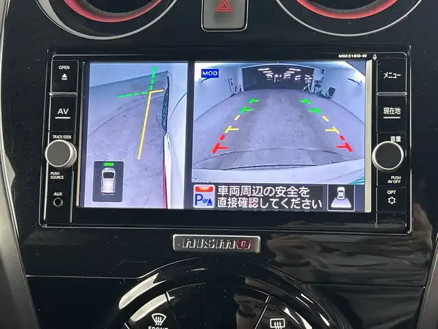 日産 ノート e－パワー ニスモ 愛知県 2019(平31)年 4万km ブリリアントホワイトパール 禁煙車/純正7インチナビ/（CD/DVD/Bluetooth/フルセグTV/SD）/全方位カメラ/衝突軽減ブレーキ/レーンキープアシスト/前後コーナーセンサー/ETC/ドライブレコーダー/インテリジェントルームミラー/純正16インチアルミホイール/スマートキー/プッシュスタート/純正フロアマット/LEDヘッドライト/フロント/リアフォグランプ/横滑り防止装置/電動格納ミラー
