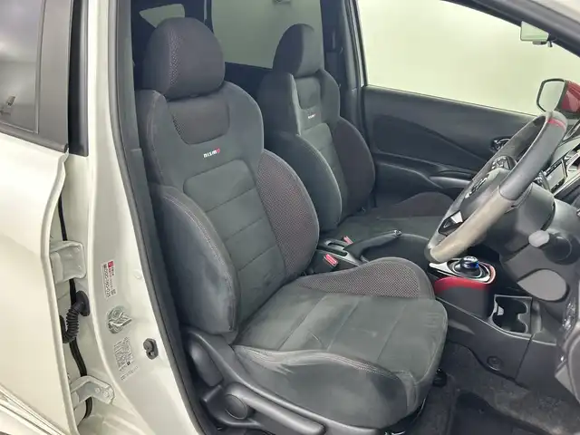 日産 ノート e－パワー ニスモ 愛知県 2019(平31)年 4万km ブリリアントホワイトパール 禁煙車/純正7インチナビ/（CD/DVD/Bluetooth/フルセグTV/SD）/全方位カメラ/衝突軽減ブレーキ/レーンキープアシスト/前後コーナーセンサー/ETC/ドライブレコーダー/インテリジェントルームミラー/純正16インチアルミホイール/スマートキー/プッシュスタート/純正フロアマット/LEDヘッドライト/フロント/リアフォグランプ/横滑り防止装置/電動格納ミラー